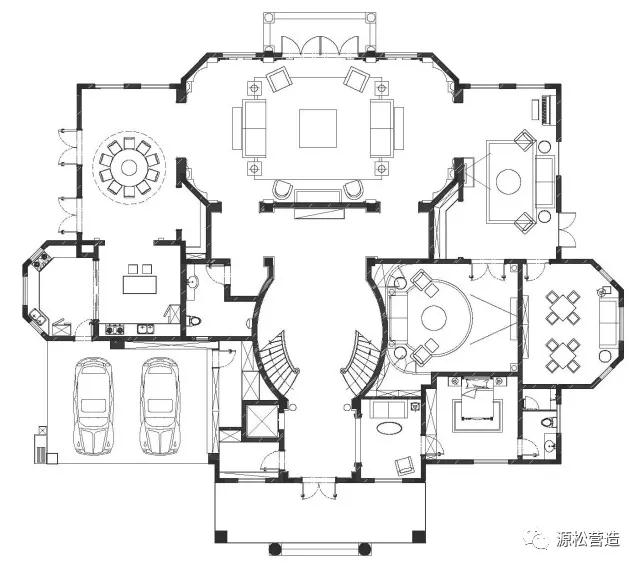 【豪利制造】嘉陵江边2000平米美式柚木豪宅，多元演绎格调气质(图24)